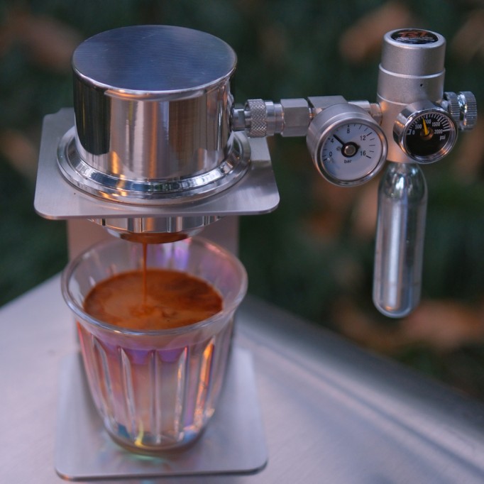 Pneumatic Coffee Machine Set Combination Type 01