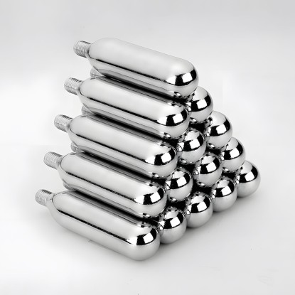 Co2 Food Grade Carbon Dioxide Gas Cylinder 16g Small Cylinder Outdoor Camping Pneumatic Coffee Machine Special Accessories 10 Sticks