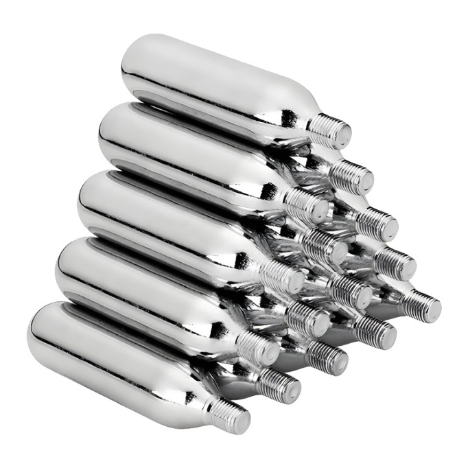 Co2 Food Grade Carbon Dioxide Gas Cylinder 16g Small Cylinder Outdoor Camping Pneumatic Coffee Machine Special Accessories 10 Sticks