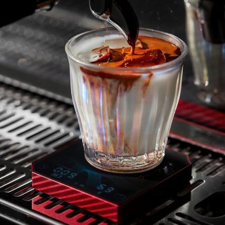 Italian Coffee Electronic Scale Hand Brew Coffee Scale Smart Timing Metal Coffee Special Small Scale