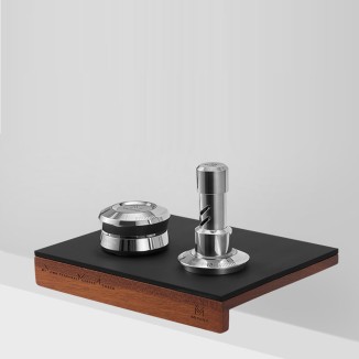 58mm coffee gravity powder distributor with adaptive height tamper